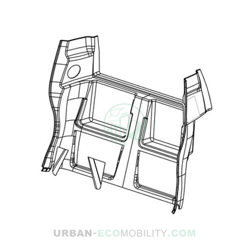[TAZ ZZ2603092PL01] Paroi intérieure arrière - TAZZARI