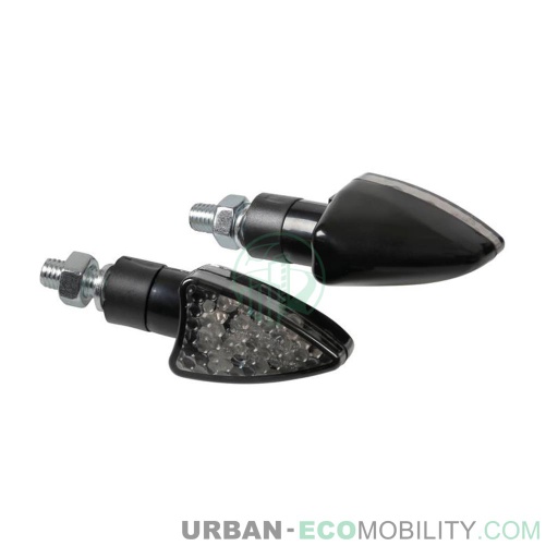 [LAM 8000692901144] Arrow-2, clignotants à led - 12V LED - Noir - LAMPA