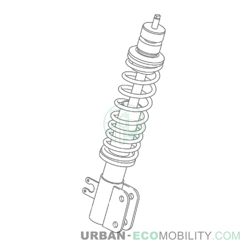 [SIL S04-509100-02] Amortisseur avant - SILENCE