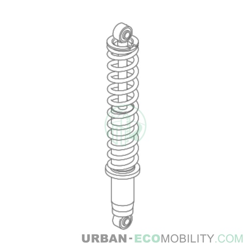 [SIL S04-605100-02] Rear shock absorber - SILENCE