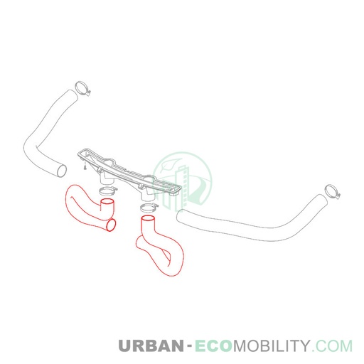 [SIL S04-852002-10] Short heater line - SILENCE