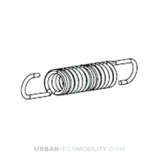 [SIL S02-48081-10] Ressort extérieur de béquille centrale 3,5 x 137 - SILENCE