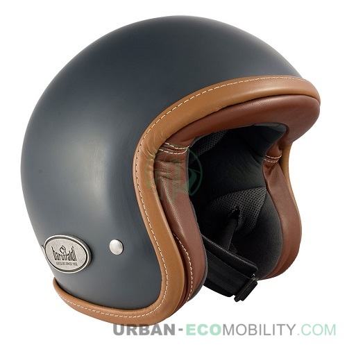 [BAR 800694] Casque Zar Vintage Gris Fer  - BARUFFALDI