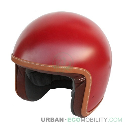 Casque Zar Vintage Rouge Shinny - BARUFFALDI